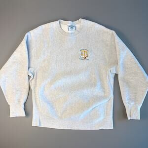 Vintage Arizona State College of Law Sweatshirt XL USA Embroidered ASU 90s Gray